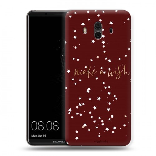 Дизайнерский пластиковый чехол для Huawei Mate 10 Christmas 2020