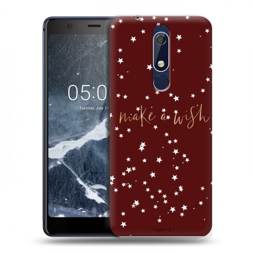 Дизайнерский пластиковый чехол для Nokia 5.1 Christmas 2020