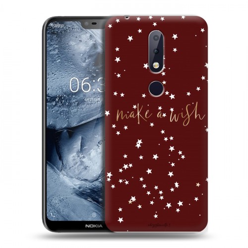 Дизайнерский пластиковый чехол для Nokia 6.1 Plus Christmas 2020