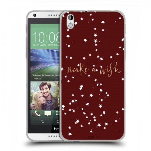 Дизайнерский пластиковый чехол для HTC Desire 816 Christmas 2020