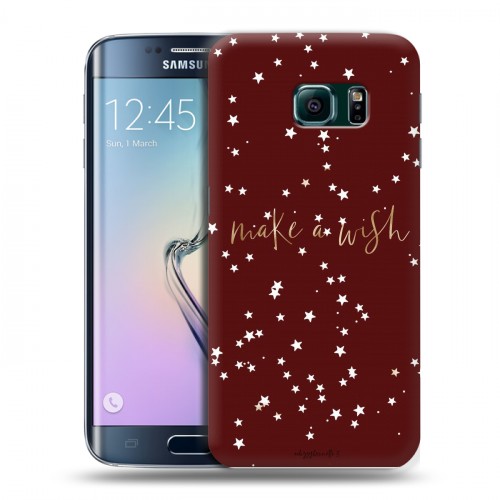 Дизайнерский пластиковый чехол для Samsung Galaxy S6 Edge Christmas 2020