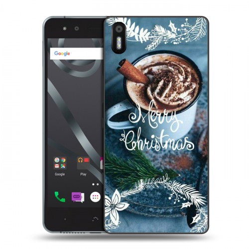 Дизайнерский пластиковый чехол для BQ Aquaris X5 Christmas 2020