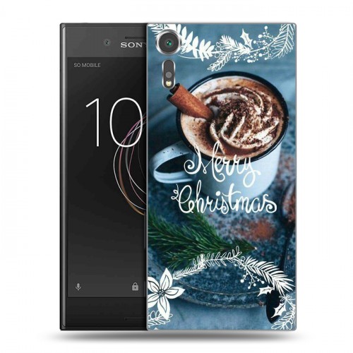 Дизайнерский пластиковый чехол для Sony Xperia XZs Christmas 2020