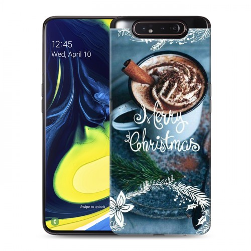 Дизайнерский пластиковый чехол для Samsung Galaxy A80 Christmas 2020