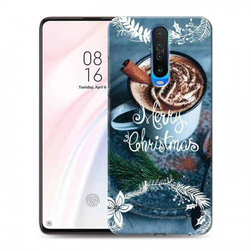 Дизайнерский пластиковый чехол для Xiaomi RedMi K30 Christmas 2020