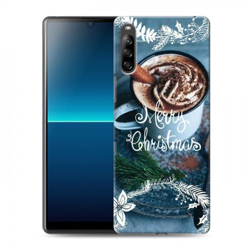 Дизайнерский силиконовый с усиленными углами чехол для Sony Xperia L4 Christmas 2020