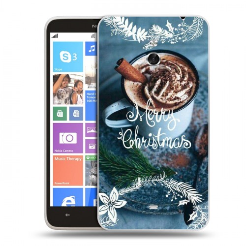 Дизайнерский пластиковый чехол для Nokia Lumia 1320 Christmas 2020