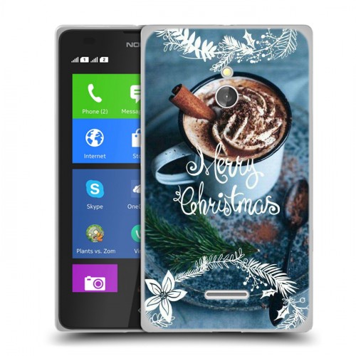 Дизайнерский силиконовый чехол для Nokia XL Christmas 2020