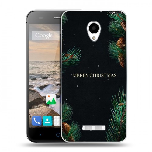 Дизайнерский силиконовый чехол для Micromax Canvas Spark Christmas 2020