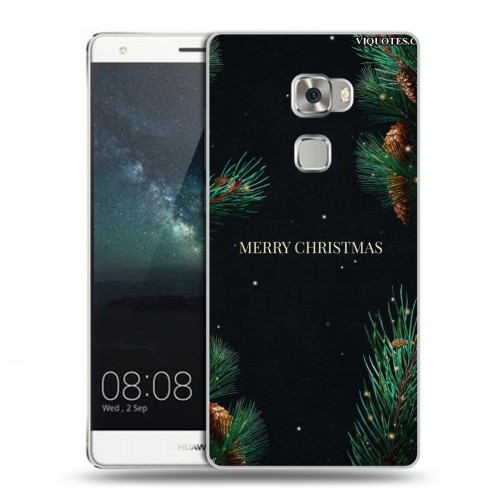 Дизайнерский пластиковый чехол для Huawei Mate S Christmas 2020