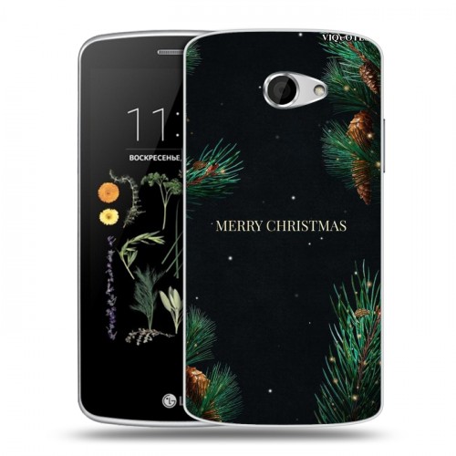 Дизайнерский силиконовый чехол для LG K5 Christmas 2020