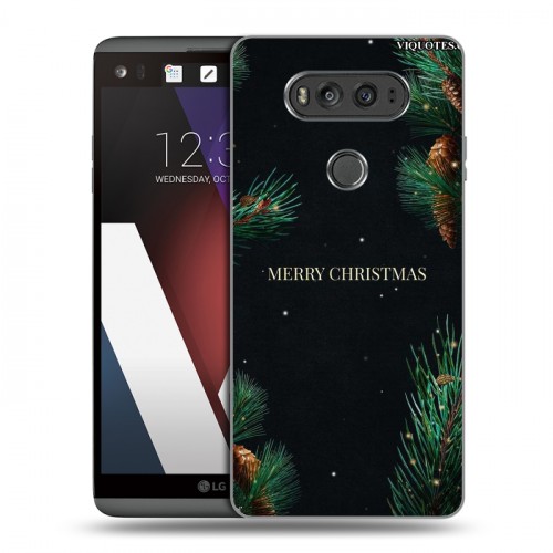 Дизайнерский пластиковый чехол для LG V20 Christmas 2020