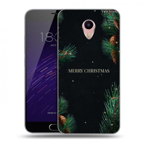 Дизайнерский пластиковый чехол для Meizu M3 Max Christmas 2020