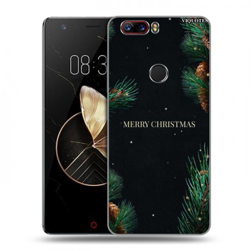 Дизайнерский пластиковый чехол для ZTE Nubia Z17 Christmas 2020