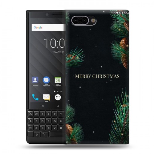 Дизайнерский пластиковый чехол для BlackBerry KEY2 Christmas 2020