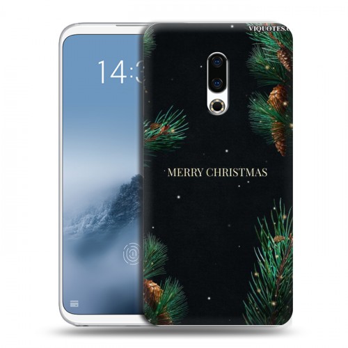 Дизайнерский пластиковый чехол для Meizu 16th Plus Christmas 2020