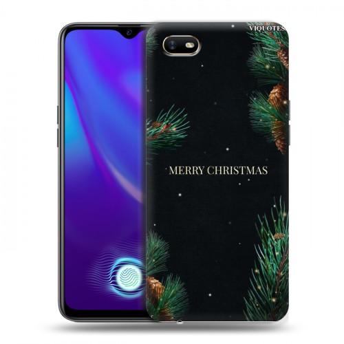 Дизайнерский пластиковый чехол для OPPO A1k Christmas 2020