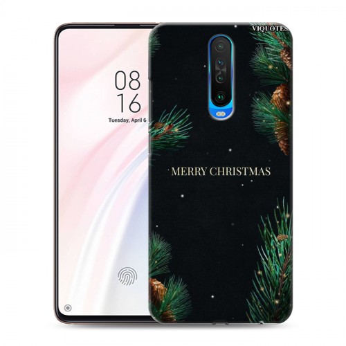 Дизайнерский пластиковый чехол для Xiaomi RedMi K30 Christmas 2020