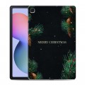 Дизайнерский силиконовый чехол для Samsung Galaxy Tab S6 Lite Christmas 2020