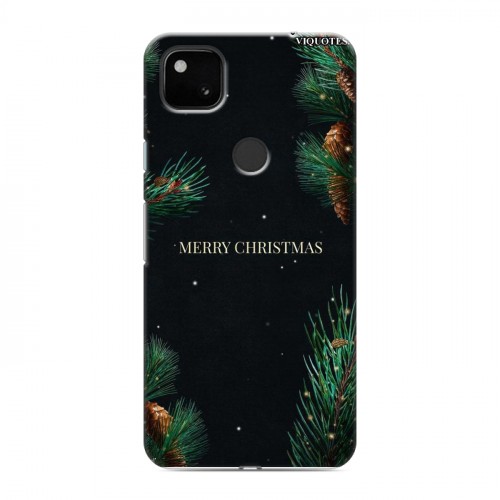 Дизайнерский пластиковый чехол для Google Pixel 4a Christmas 2020