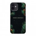 Дизайнерский силиконовый с усиленными углами чехол для Iphone 12 Mini Christmas 2020