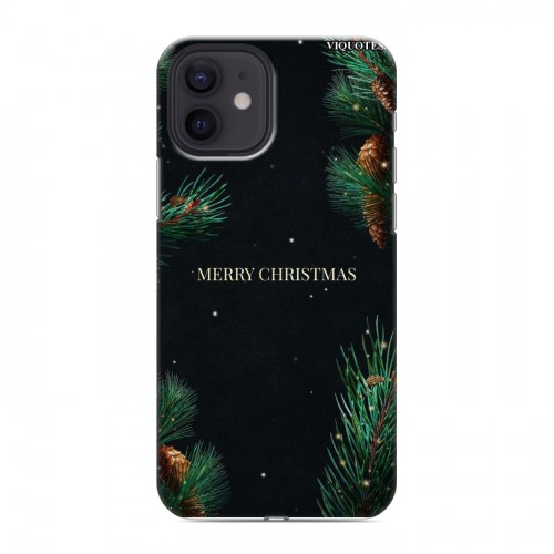 Дизайнерский силиконовый чехол для Iphone 12 Christmas 2020