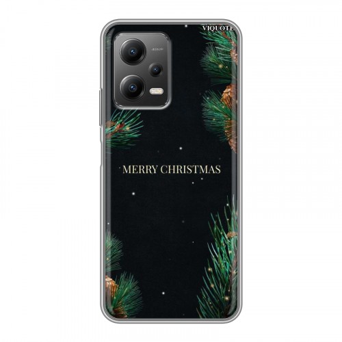 Дизайнерский силиконовый чехол для Xiaomi Poco X5 Christmas 2020