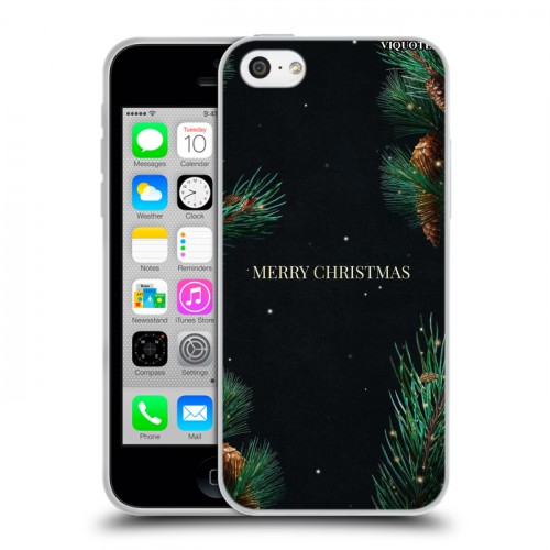 Дизайнерский пластиковый чехол для Iphone 5c Christmas 2020