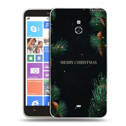 Дизайнерский пластиковый чехол для Nokia Lumia 1320 Christmas 2020