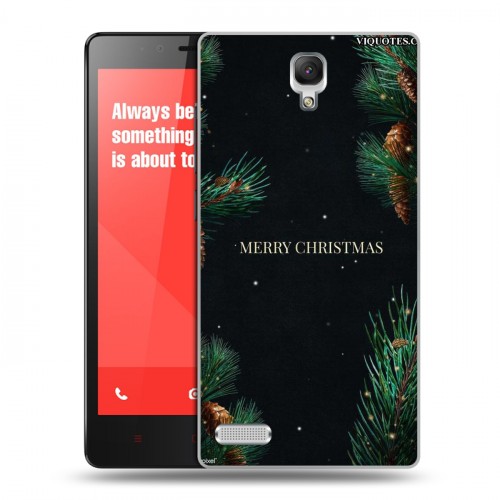 Дизайнерский пластиковый чехол для Xiaomi RedMi Note Christmas 2020