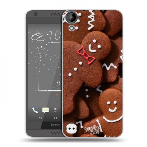 Дизайнерский пластиковый чехол для HTC Desire 530 Christmas 2020