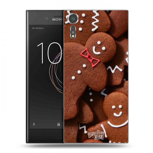 Дизайнерский пластиковый чехол для Sony Xperia XZs Christmas 2020