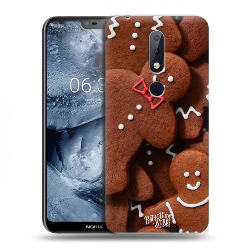 Дизайнерский пластиковый чехол для Nokia 6.1 Plus Christmas 2020