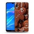 Дизайнерский пластиковый чехол для Huawei Y6 (2019) Christmas 2020