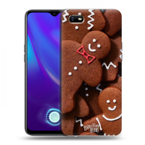 Дизайнерский пластиковый чехол для OPPO A1k Christmas 2020