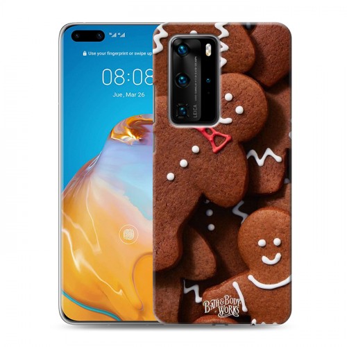 Дизайнерский пластиковый чехол для Huawei P40 Pro Christmas 2020