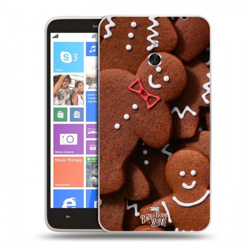 Дизайнерский пластиковый чехол для Nokia Lumia 1320 Christmas 2020