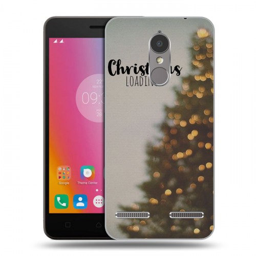 Дизайнерский пластиковый чехол для Lenovo K6 Christmas 2020