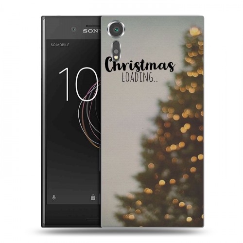 Дизайнерский пластиковый чехол для Sony Xperia XZs Christmas 2020