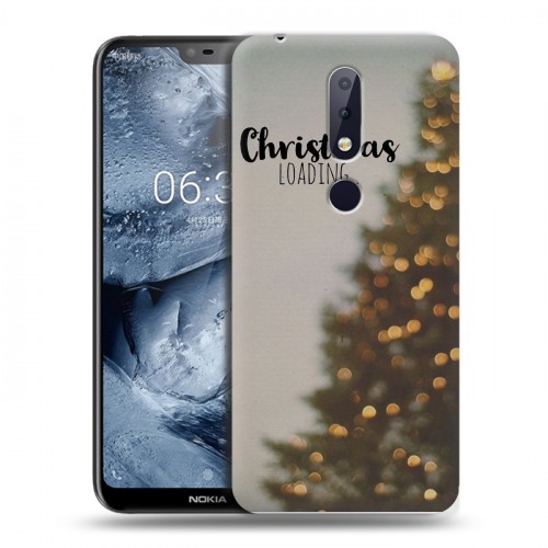 Дизайнерский пластиковый чехол для Nokia 6.1 Plus Christmas 2020