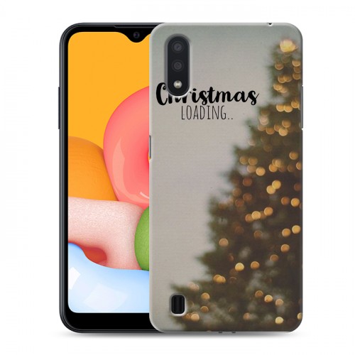 Дизайнерский силиконовый чехол для Samsung Galaxy M01 Christmas 2020