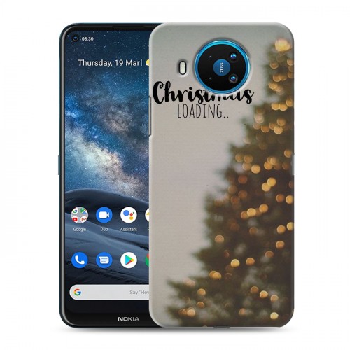 Дизайнерский силиконовый чехол для Nokia 8.3 Christmas 2020