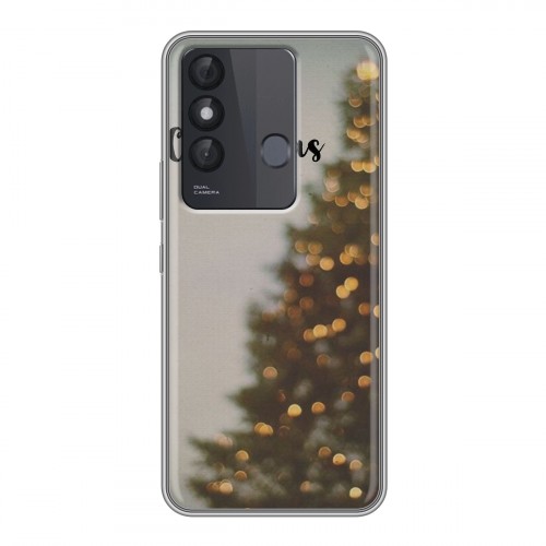 Дизайнерский силиконовый чехол для Itel Vision 3 Plus Christmas 2020