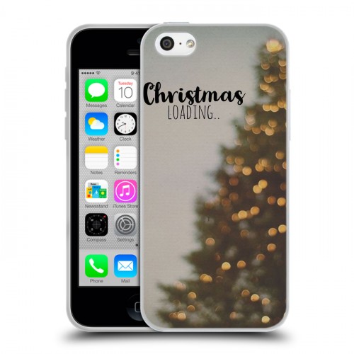 Дизайнерский пластиковый чехол для Iphone 5c Christmas 2020