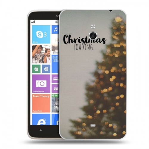 Дизайнерский пластиковый чехол для Nokia Lumia 1320 Christmas 2020