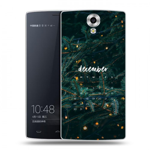 Дизайнерский силиконовый чехол для Homtom HT7 Christmas 2020