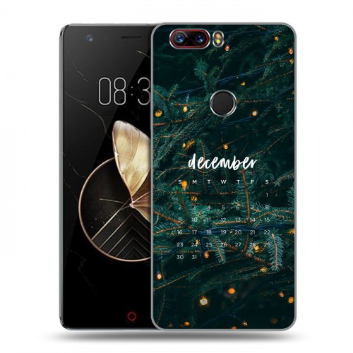 Дизайнерский пластиковый чехол для ZTE Nubia Z17 Christmas 2020