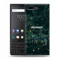 Дизайнерский пластиковый чехол для BlackBerry KEY2 Christmas 2020