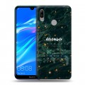 Дизайнерский пластиковый чехол для Huawei Y6 (2019) Christmas 2020