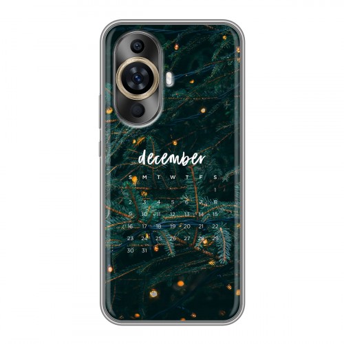 Дизайнерский силиконовый чехол для Huawei Nova 11 Christmas 2020